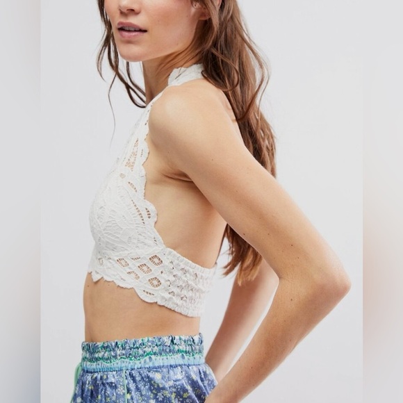 Free People White Lace Bralette - Picture 2 of 3